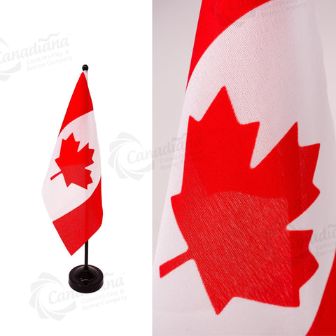 Canada Handheld Flag - Woven Fabric - Canadiana Flag