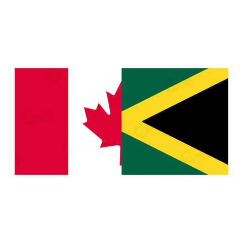 Canada - Jamaica Friendship flag - Canadiana Flag