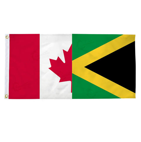 Canada - Jamaica Friendship flag - Canadiana Flag