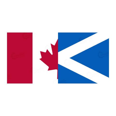 Canadian - Scottish Friendship Flag - Canadiana Flag