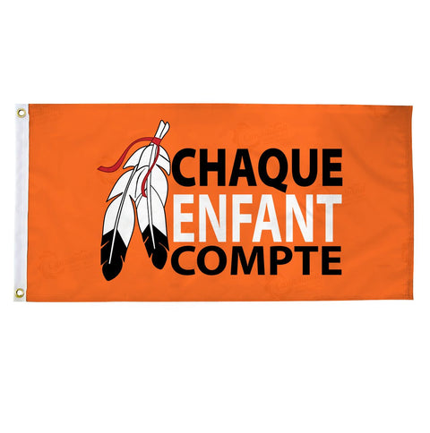 Chaque Enfant Compte - Canadiana Flag