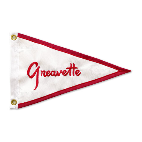 Greavette® Burgee - Canadiana Flag