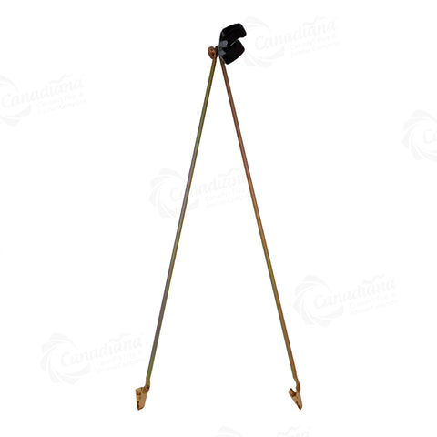 Indoor Flagpole Spreader (Gold) - Canadiana Flag