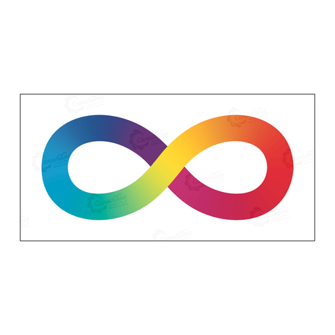 Neurodiversity Infinity Pride Flag - Canadiana Flag