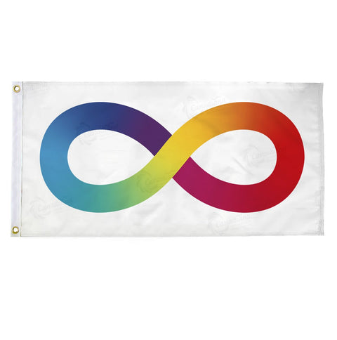 Neurodiversity Infinity Pride Flag - Canadiana Flag