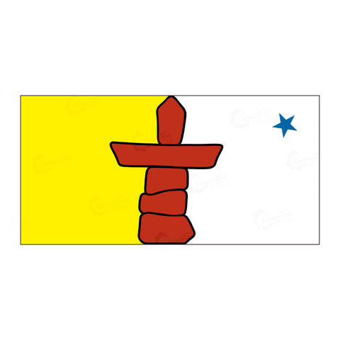 Nunavut Flag - Canadiana Flag