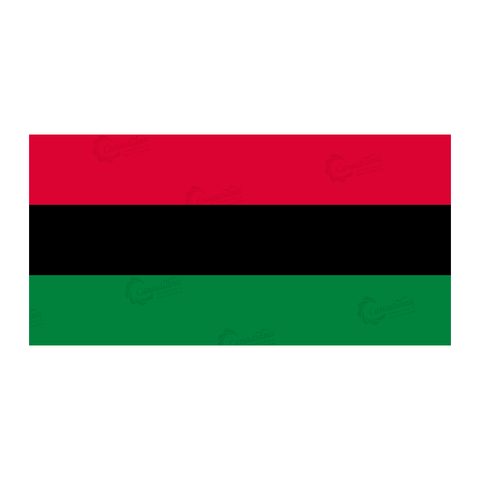 Pan - African Flag - Canadiana Flag