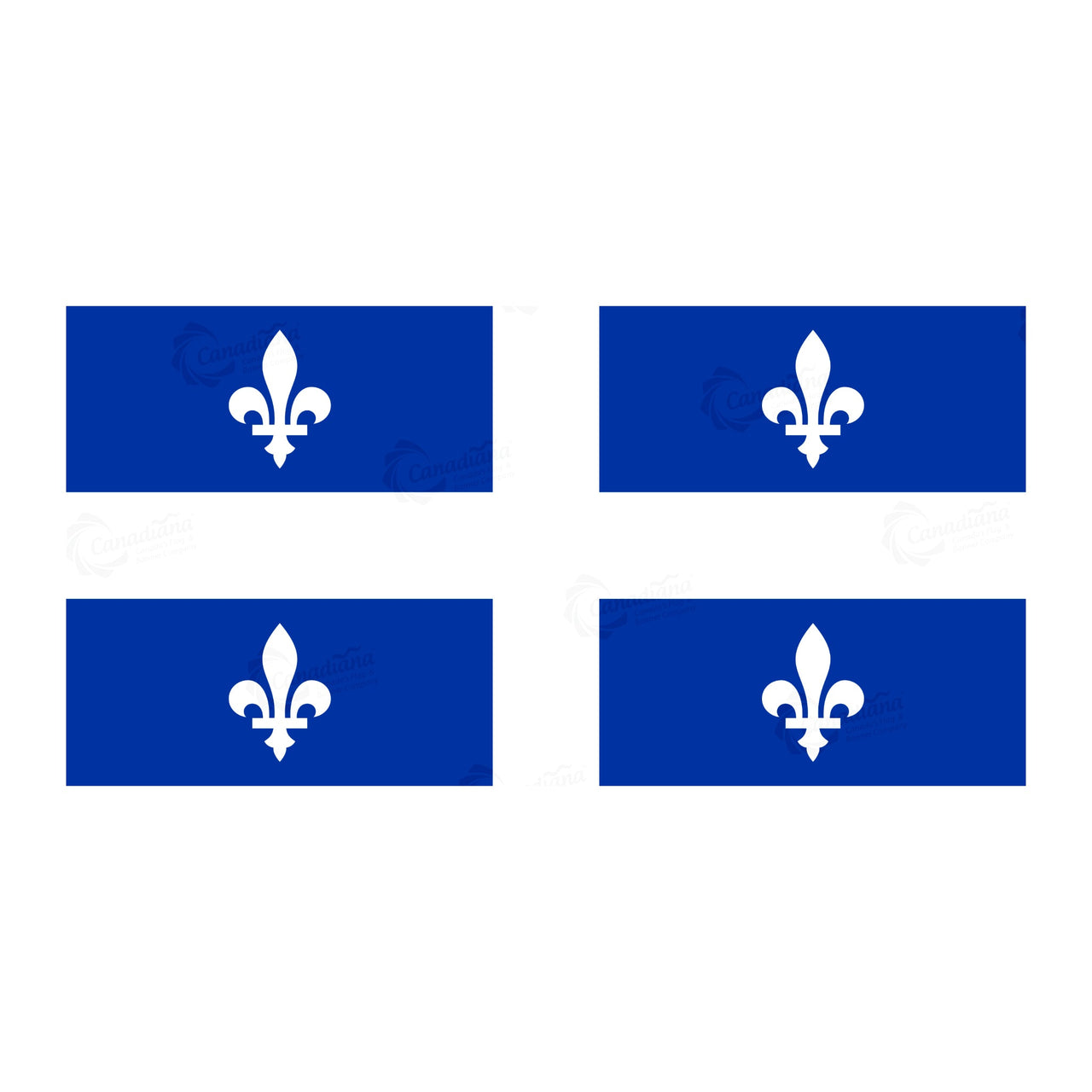 Buy Quebec Flag Online made in Canada - Canadiana