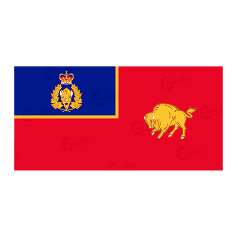 RCMP D Division - Canadiana Flag