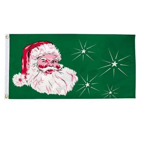 Santa Flag - Canadiana Flag