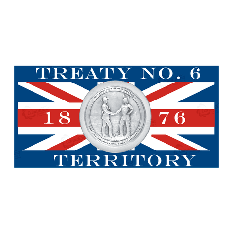 Treaty No.6 - Canadiana Flag