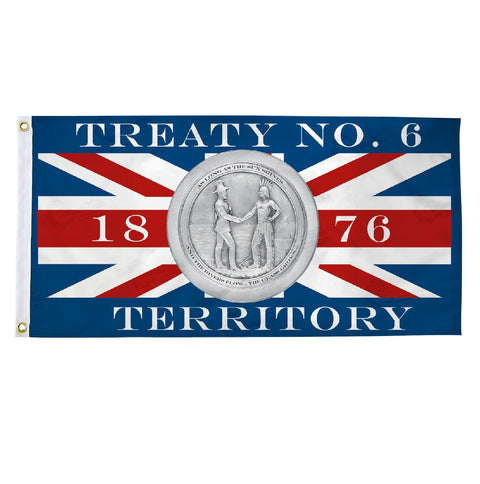 Treaty No.6 - Canadiana Flag