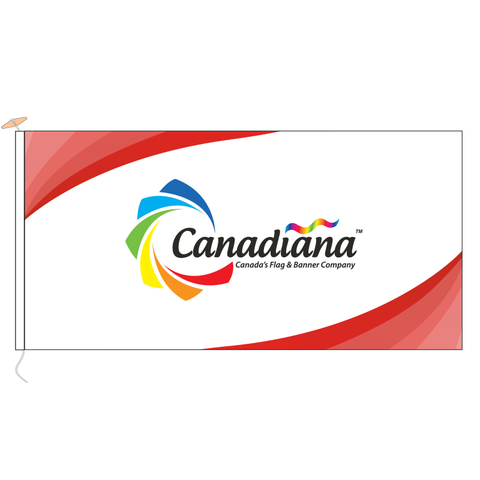 Custom Durapoly Polyester Flag - Canadiana Flag
