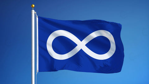 Metis-Blue-Canadiana-Flag