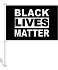 Black Lives Matter Car Flag - Canadiana Flag