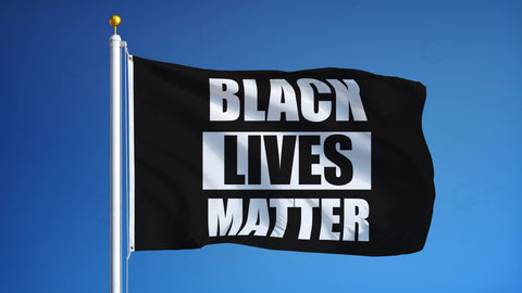 Black Lives Matter Flag - Canadiana Flag