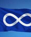 Blue Metis Flag - Canadiana Flag