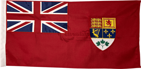 Canada Ensign 1921 - 1957 (Green Leaves) - Embroidered/ Appliqué Flags - Canadiana Flag