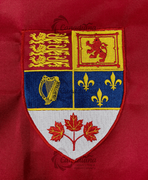 Canada Red Ensign 1957 - 1965 (Red Leaves) - Embroidered/ Appliqué Flags - Canadiana Flag