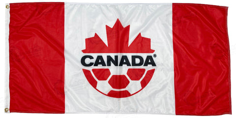 Canada Soccer National Team - Canadiana Flag