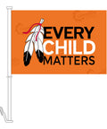 Every Child Matters Car Flag - Canadiana Flag