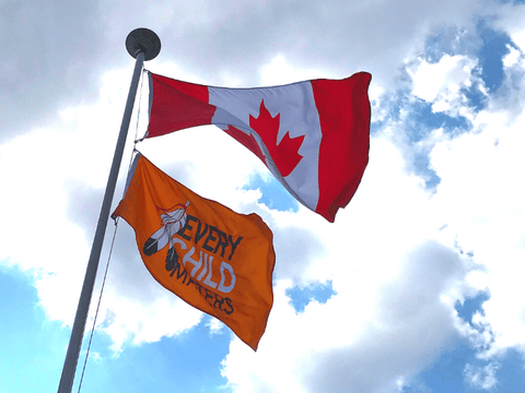 Every Child Matters Flag - Canadiana Flag