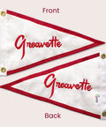 Greavette® Burgee - Canadiana Flag