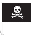 Jolly Roger Car Flag - Canadiana Flag