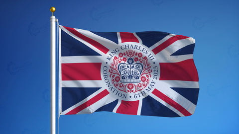 King Charles III Coronation Flag - Canadiana Flag
