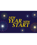 New Years Flag - Canadiana Flag