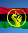 Pan-African Clenched Fist Flag - Black History Month - Canadiana Flag
