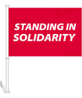 Solidarity Car Flags - Set of 2 - Canadiana Flag